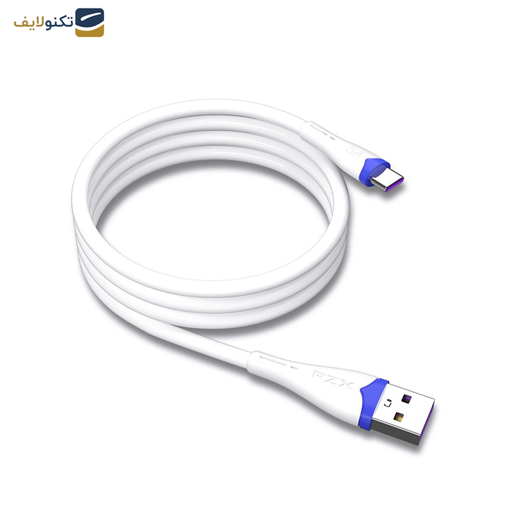کابل تبدیل USB به usb-C پی زد ایکس مدل V156 طول 1.5 متر کابل تبدیل USB به usb-C پی زد ایکس مدل V156 طول 1.5 متر