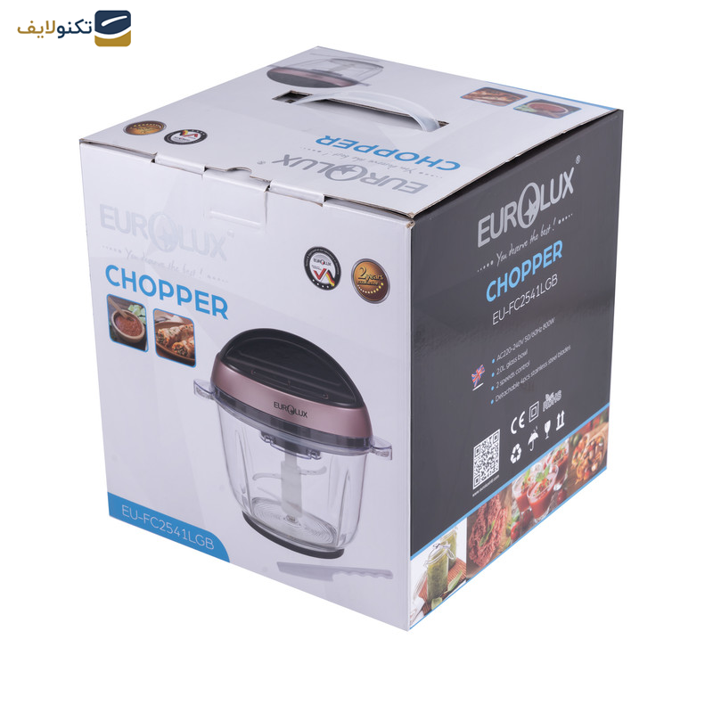 خردکن یورولوکس مدل EU-FC2541GB خردکن یورولوکس مدل EU-FC2541GB