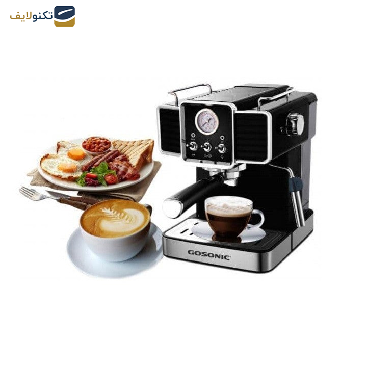 اسپرسو ساز گوسونیک مدل GEM-868 اسپرسو ساز گوسونیک مدل GEM-868