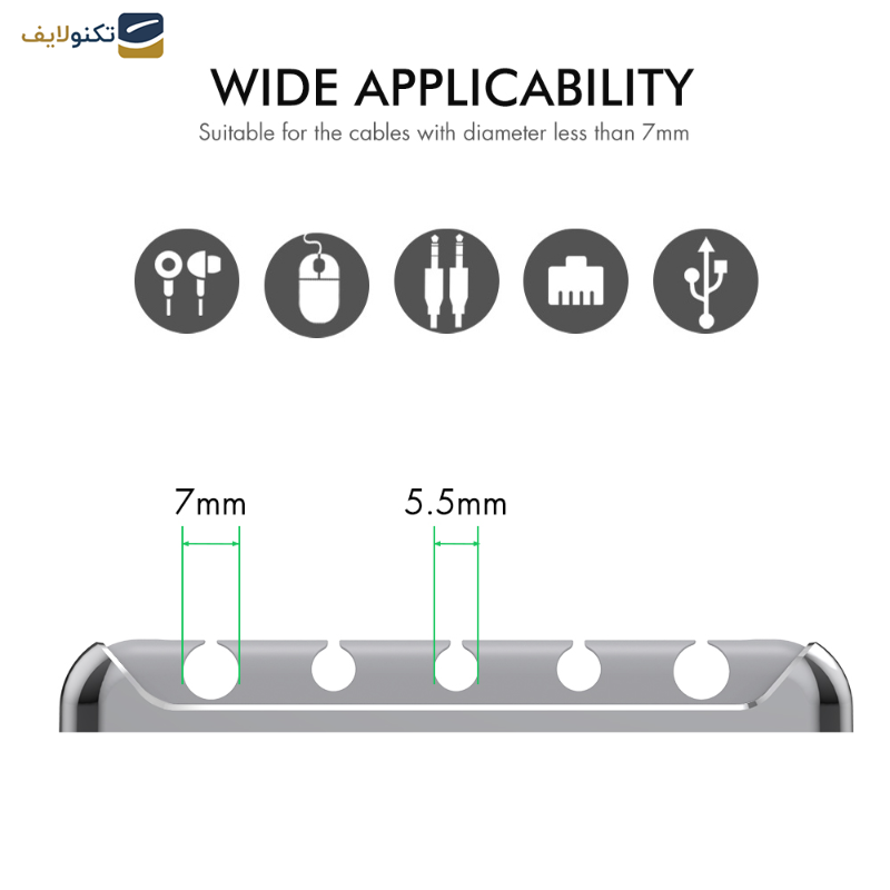 نگهدارنده کابل آها استایل مدل pt125 نگهدارنده کابل آها استایل مدل pt125