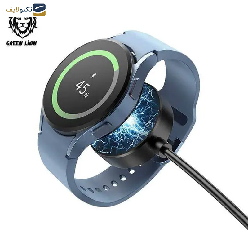 کابل شارژر گرین لاین مدل Wch-Charger مناسب برای ساعت هوشمند سامسونگ Galaxy Watch Series کابل شارژر گرین لاین مدل Wch-Charger مناسب برای ساعت هوشمند سامسونگ Galaxy Watch Series