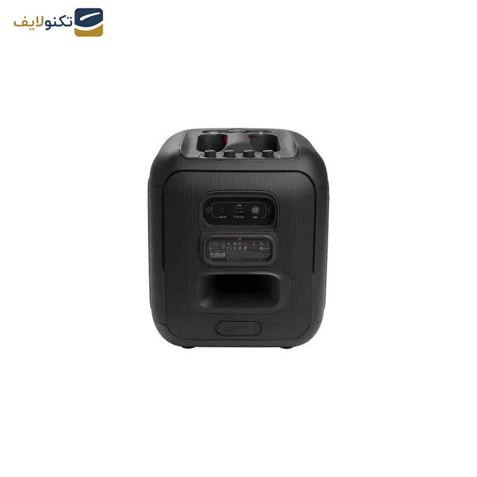 اسپیکر بلوتوثی قابل حمل جی بی ال مدل PartyBox Encore به همراه میکروفن اسپیکر بلوتوثی قابل حمل جی بی ال مدل PartyBox Encore به همراه میکروفن