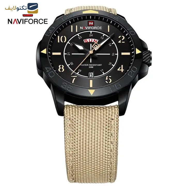 ساعت مچی عقربه‌ای مردانه نیوی فورس مدل NF9204BLY