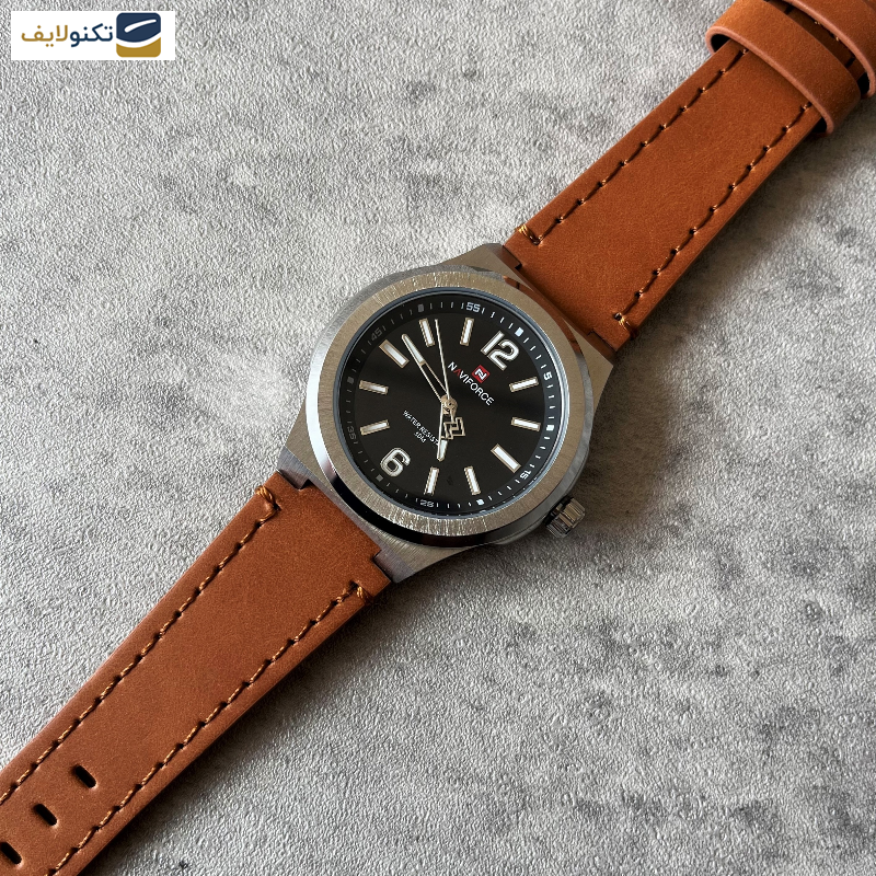 ساعت مچی عقربهای مردانه نیوی فورس مدل  NF9233 SBBN ساعت مچی عقربهای مردانه نیوی فورس مدل  NF9233 SBBN