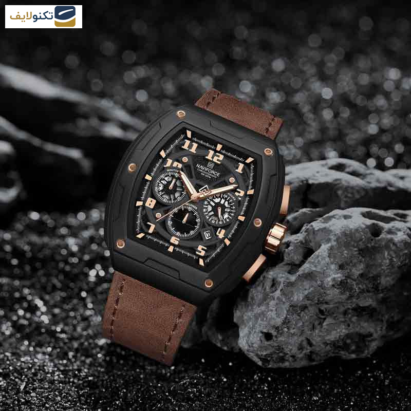 ساعت مچی عقربهای مردانه نیوی فورس مدل NF8053 BRBK ساعت مچی عقربهای مردانه نیوی فورس مدل NF8053 BRBK