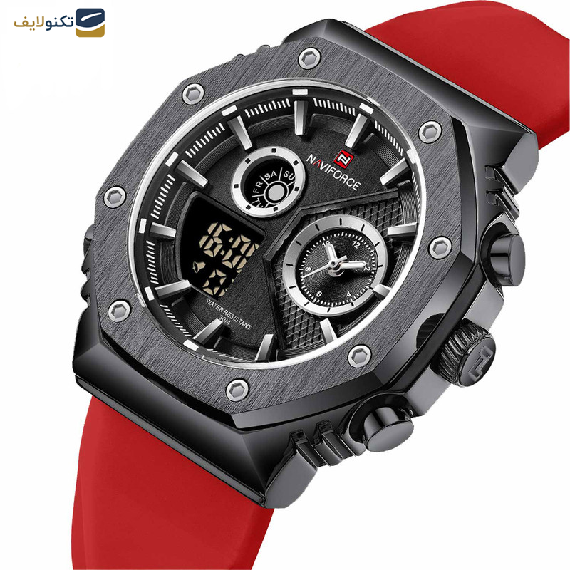 ساعت مچی عقربهای مردانه نیوی فورس مدل NF9216 ساعت مچی عقربهای مردانه نیوی فورس مدل NF9216