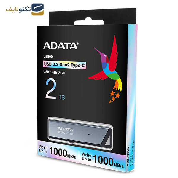 فلش مموری ای دیتا مدل UE800 ظرفیت دو ترابایت فلش مموری ای دیتا مدل UE800 ظرفیت دو ترابایت