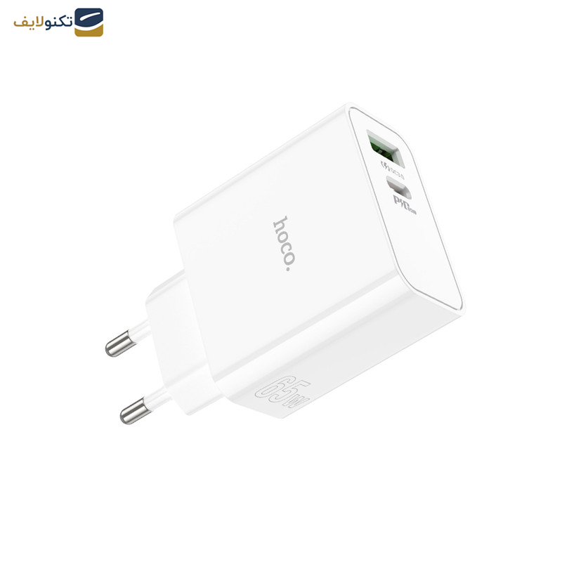شارژر دیواری 65 وات هوکو مدل C113A PD	 شارژر دیواری 65 وات هوکو مدل C113A PD