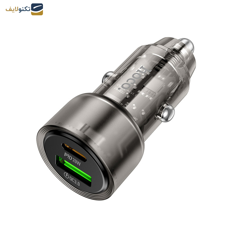 شارژر فندکی 38 وات هوکو مدل Z52 PD+QC3.0 شارژر فندکی 38 وات هوکو مدل Z52 PD+QC3.0