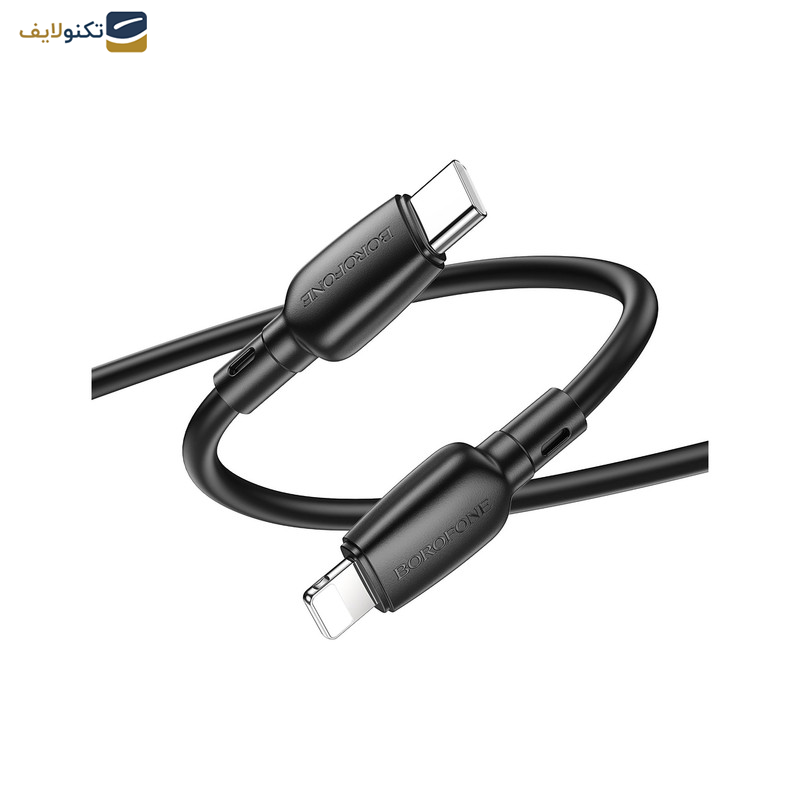 کابل تبدیل USB-C به لایتنینگ بروفون مدل  BX93 PD 20W طول 1 متر کابل تبدیل USB-C به لایتنینگ بروفون مدل  BX93 PD 20W طول 1 متر