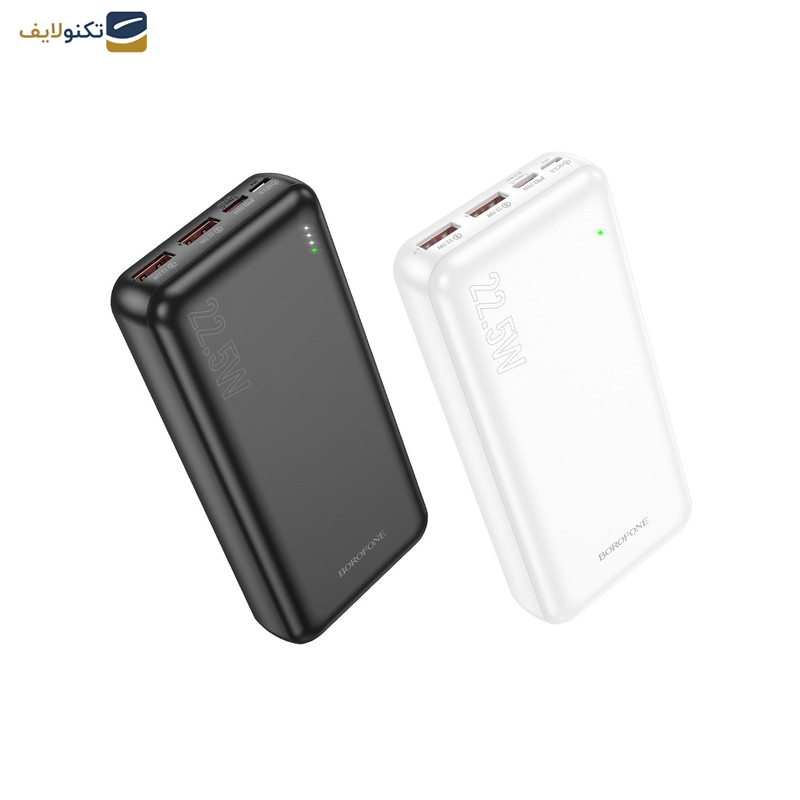 پاوربانک بروفون مدل BJ38A  ظرفیت 20000 میلی آمپر ساعت  پاوربانک بروفون مدل BJ38A  ظرفیت 20000 میلی آمپر ساعت