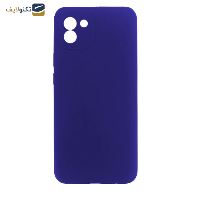 کاور مدل سیلیکونی مناسب برای گوشی موبایل سامسونگ Galaxy A03  کاور مدل سیلیکونی مناسب برای گوشی موبایل سامسونگ Galaxy A03