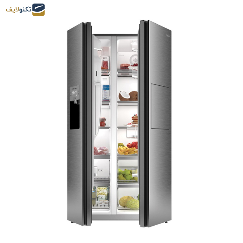 یخچال و فریزر ساید بای ساید 32 فوت جی پلاس مدل GSS-P7920S یخچال و فریزر ساید بای ساید 32 فوت جی پلاس مدل GSS-P7920S