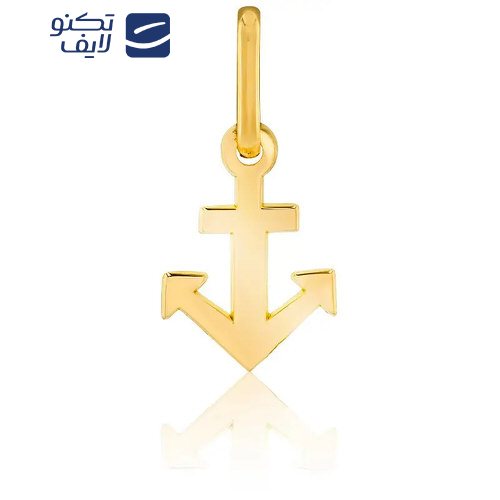 پلاک لنگر طلا 18 عیار پلاک لنگر طلا 18 عیار