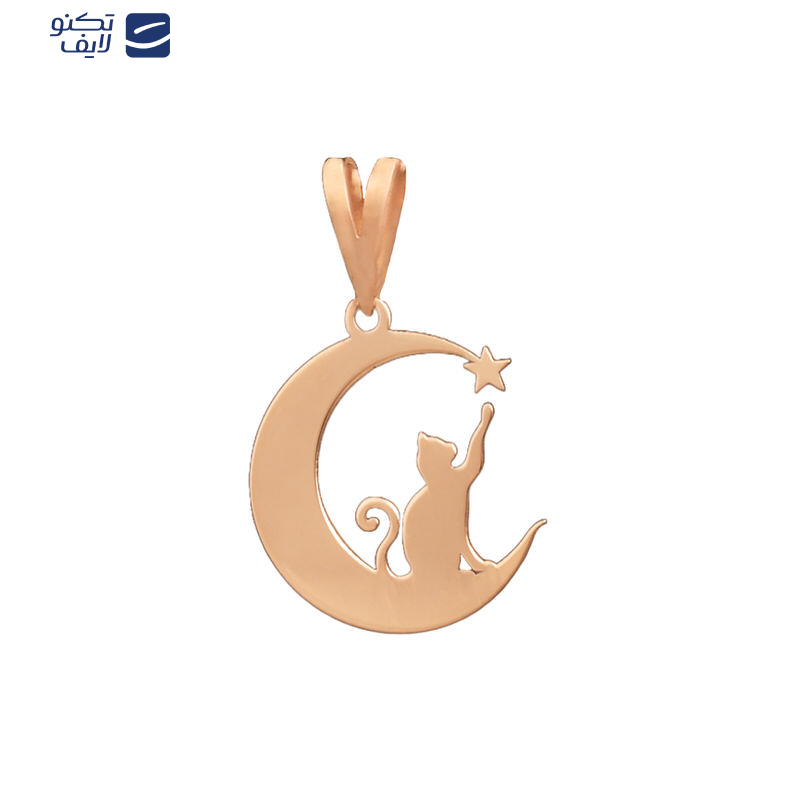 پلاک طلا 18عیار طرح گربه بلند پرواز پلاک طلا 18عیار طرح گربه بلند پرواز