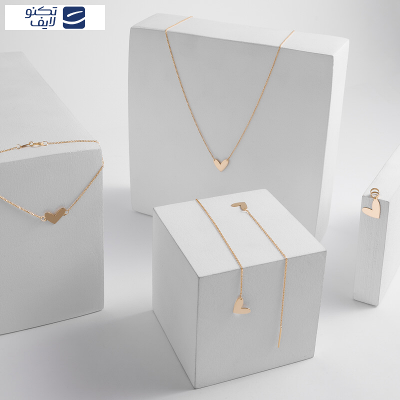 پلاک طلا 18 عیار طرح قلب مینیمال پلاک طلا 18 عیار طرح قلب مینیمال