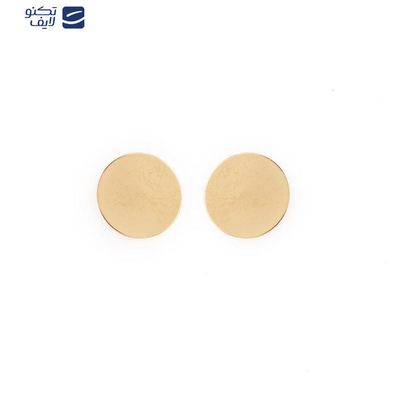 گوشواره طلا زنانه طلا 18عیار طرح دایره پر گوشواره طلا زنانه طلا 18عیار طرح دایره پر