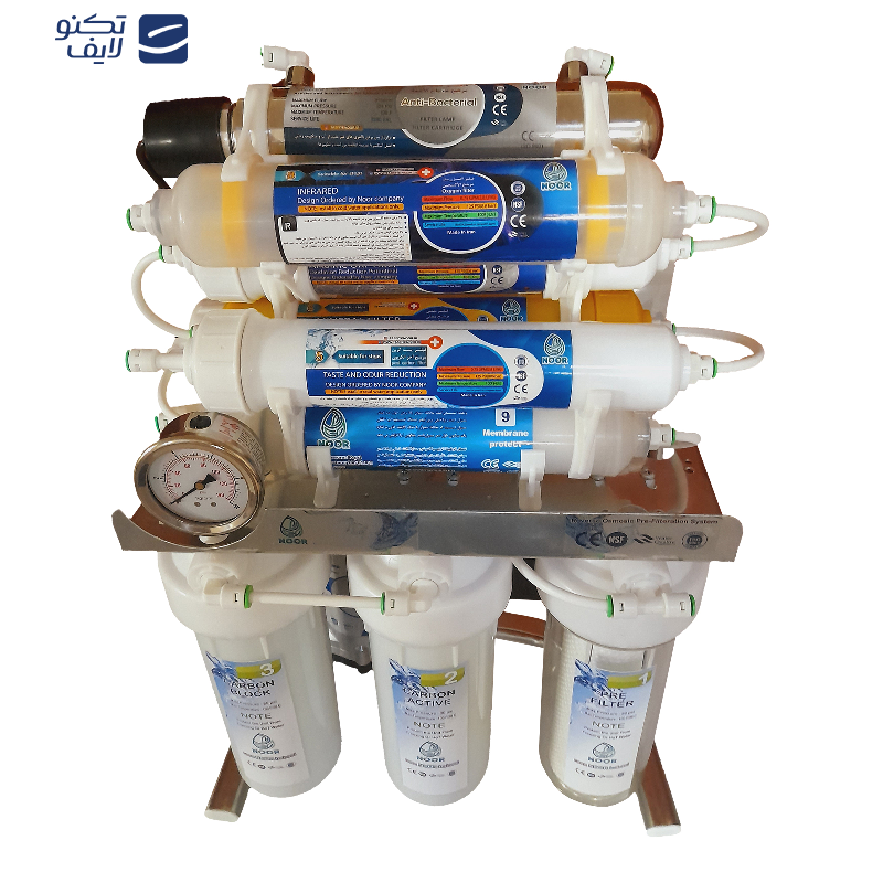 دستگاه تصفیه کننده آب رسا نور بابایی مدل X chrome m1000 به همراه فیلتر بسته 4 عددی دستگاه تصفیه کننده آب رسا نور بابایی مدل X chrome m1000 به همراه فیلتر بسته 4 عددی