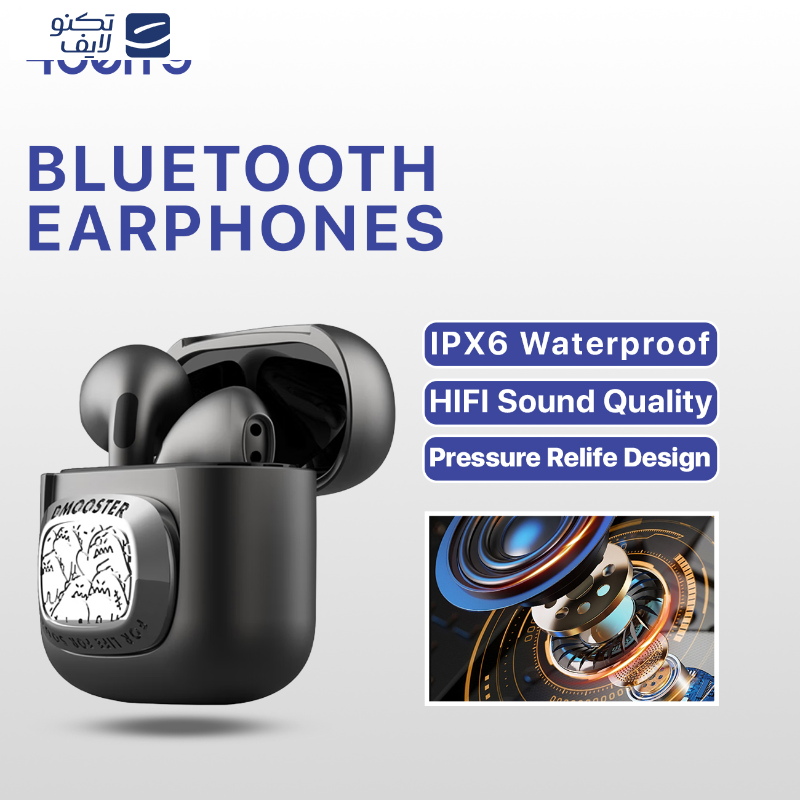 هدفون بلوتوثی فوربری مدل Dmooster D02 هدفون بلوتوثی فوربری مدل Dmooster D02