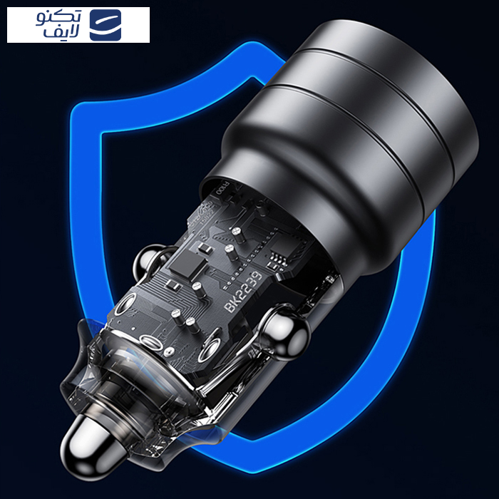 شارژر فندکی 95 وات یوسمز مدل cc176 شارژر فندکی 95 وات یوسمز مدل cc176