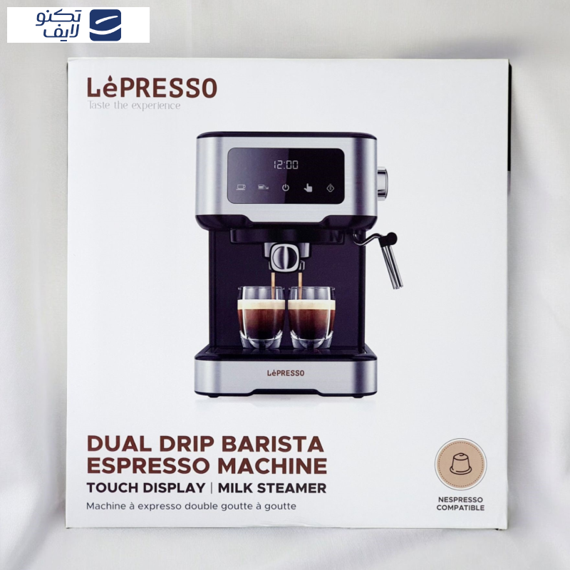 اسپرسو ساز لپرسو مدل DUAL DRIP BARISTA LP15DCM اسپرسو ساز لپرسو مدل DUAL DRIP BARISTA LP15DCM