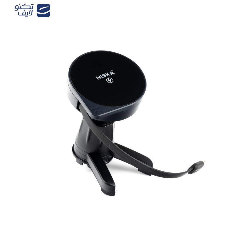 پایه نگهدارنده و شارژر وایرلس گوشی موبایل هیسکا مدل HK-2353W پایه نگهدارنده و شارژر وایرلس گوشی موبایل هیسکا مدل HK-2353W