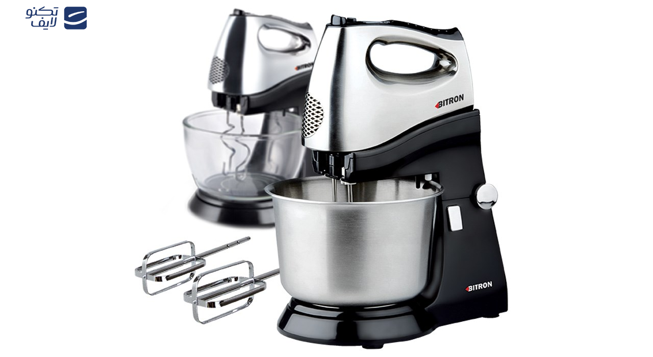 همزن دو کاسه بایترون مدل BHK-8KSHS همزن دو کاسه بایترون مدل BHK-8KSHS