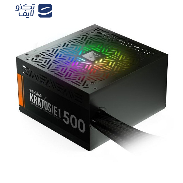 منبع تغذیه کامپیوتر گیم دیاس مدل KRATOS E1 500 منبع تغذیه کامپیوتر گیم دیاس مدل KRATOS E1 500
