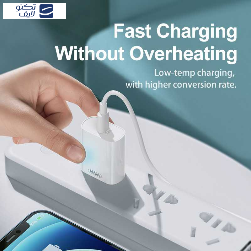 شارژر دیواری 20 وات ریمکس مدل RP-U70  شارژر دیواری 20 وات ریمکس مدل RP-U70