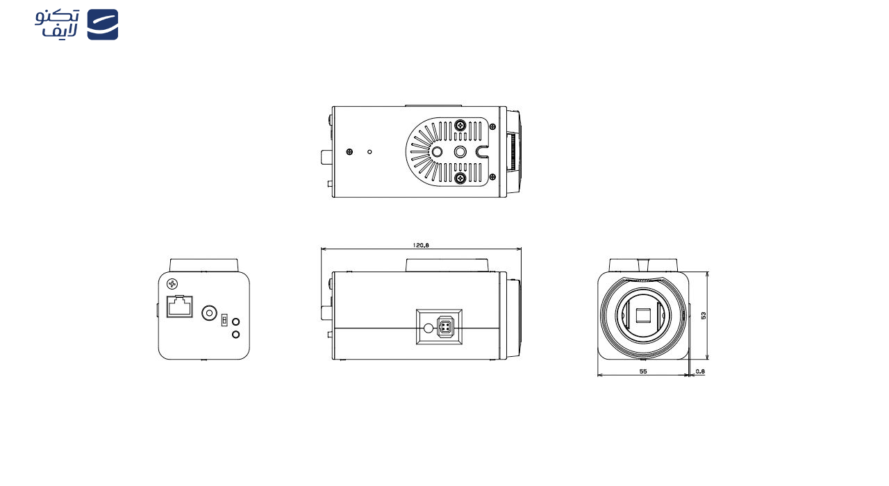 دوربین تحت شبکه جی وی سی مدل VN-H37UA دوربین تحت شبکه جی وی سی مدل VN-H37UA