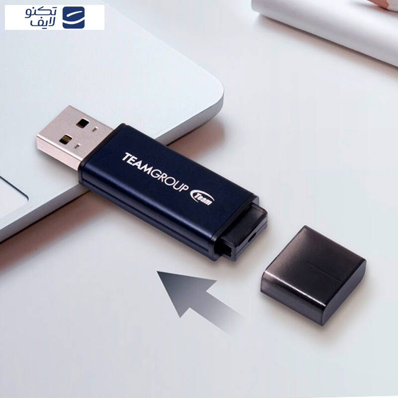 فلش مموری تیم گروپ مدل C211 USB3.2 ظرفیت 128 گیگابایت فلش مموری تیم گروپ مدل C211 USB3.2 ظرفیت 128 گیگابایت