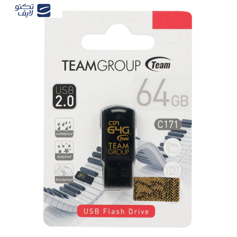 فلش مموری تیم گروپ مدل C171 ظرفیت 64 گیگابایت فلش مموری تیم گروپ مدل C171 ظرفیت 64 گیگابایت