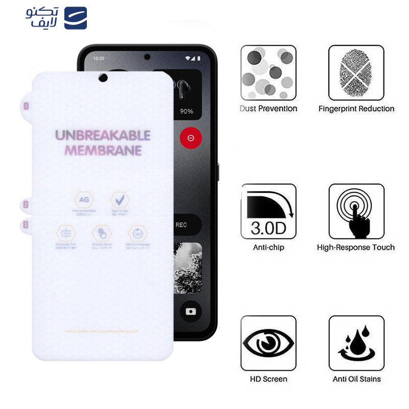 محافظ صفحه نمایش مات اپیکوی مدل Hydrogel-Matte مناسب برای گوشی موبایل ناتینگ فون CMF 1 محافظ صفحه نمایش مات اپیکوی مدل Hydrogel-Matte مناسب برای گوشی موبایل ناتینگ فون CMF 1