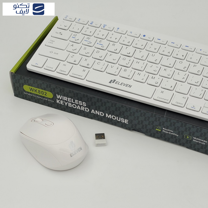 کیبورد و ماوس ایلون مدل WK802 کیبورد و ماوس ایلون مدل WK802