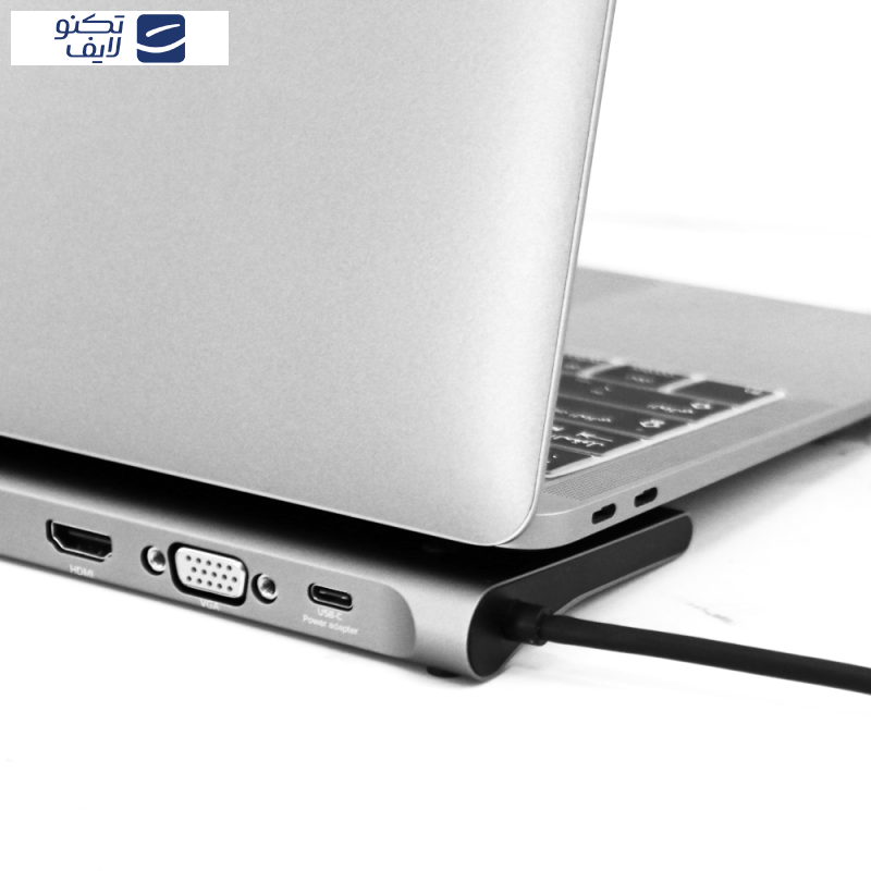 هاب 10 پورت USB-C جی سی پال مدل JCP6204 هاب 10 پورت USB-C جی سی پال مدل JCP6204