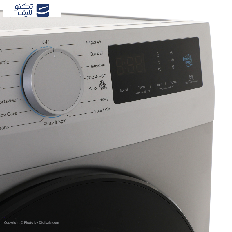 ماشین لباسشویی کنوود مدل KW - 8260 S ظرفیت 8 کیلوگرم ماشین لباسشویی کنوود مدل KW - 8260 S ظرفیت 8 کیلوگرم