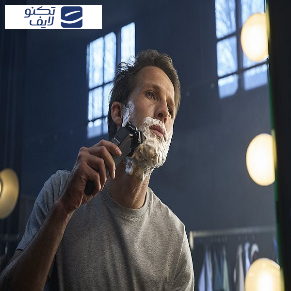 ماشین اصلاح موی صورت فیلیپس مدل s7886/35، اصلاح به صورت صفر زن، منبع انرژی باتری، تکنولوژی اصلاح به صورت برش چرخشی، مدت زمان شارژ 180 دقیقه و مدت زمان استفاده پس از شارژ 60 دقیقه، به همراه استند شارژ، برس تمیزکننده، کیف، ضد آب، دارای خط زن ماشین اصلاح موی صورت فیلیپس مدل s7886/35، اصلاح به صورت صفر زن، منبع انرژی باتری، تکنولوژی اصلاح به صورت برش چرخشی، مدت زمان شارژ 180 دقیقه و مدت زمان استفاده پس از شارژ 60 دقیقه، به همراه استند شارژ، برس تمیزکننده، کیف، ضد آب، دارای خط زن