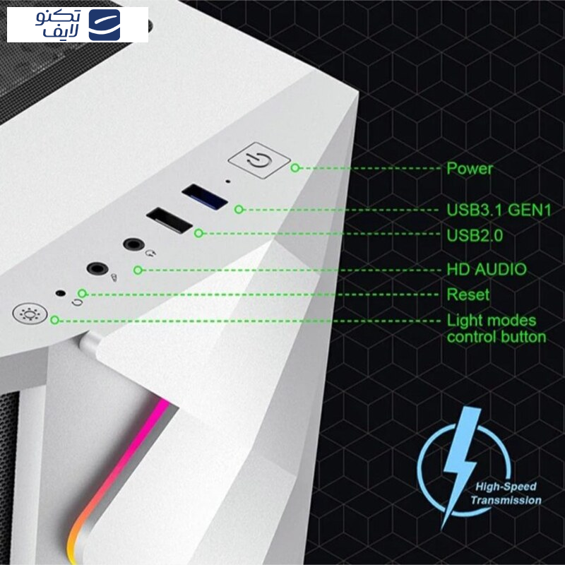 کامپیوتر دسکتاپ گیم مکس مدل Diamond-Gaming کامپیوتر دسکتاپ گیم مکس مدل Diamond-Gaming