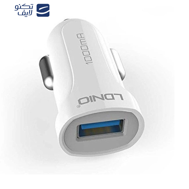 شارژر فندکی 12وات الدینیو مدل DL-C17 همراه با کابل microUSB شارژر فندکی 12وات الدینیو مدل DL-C17 همراه با کابل microUSB