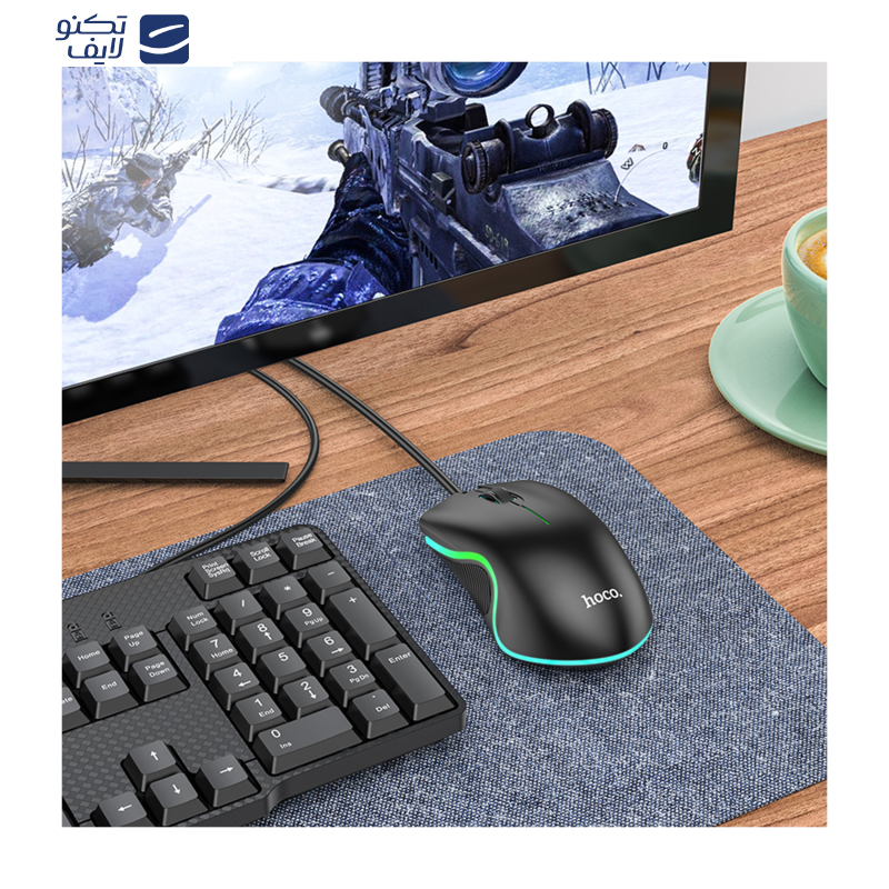 ماوس گیمینگ هوکو مدل GM19 ماوس گیمینگ هوکو مدل GM19