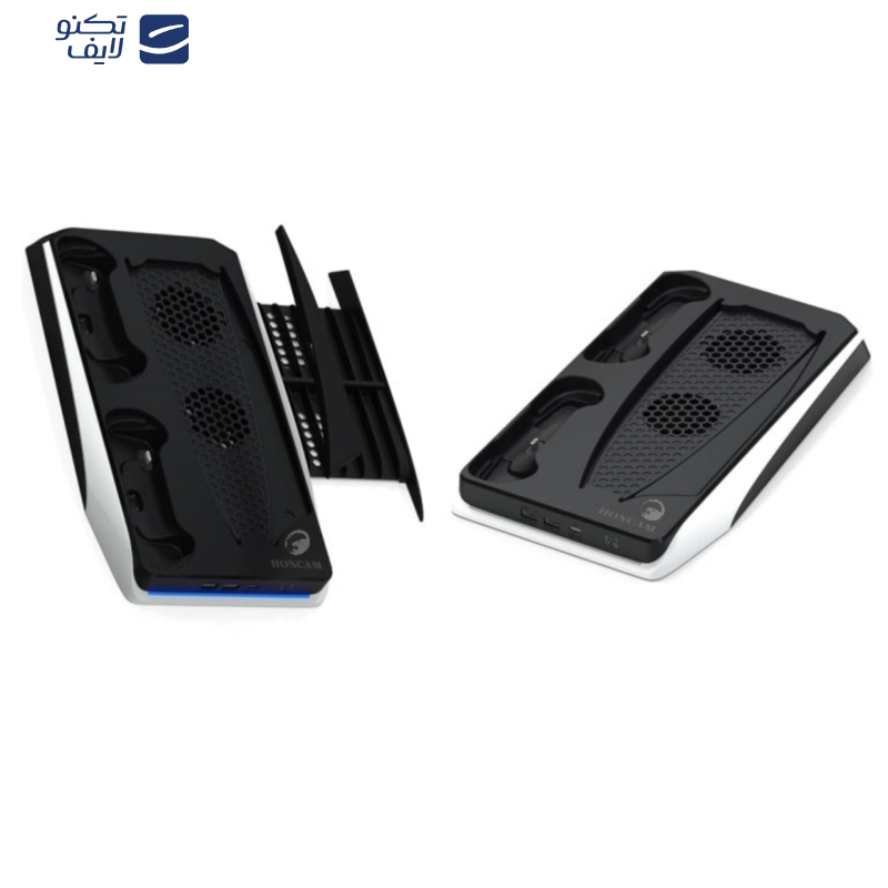 پایه شارژر و استند نگه دارنده دسته بازی پلی استیشن 5 هونکم مدل HC-A3799 پایه شارژر و استند نگه دارنده دسته بازی پلی استیشن 5 هونکم مدل HC-A3799