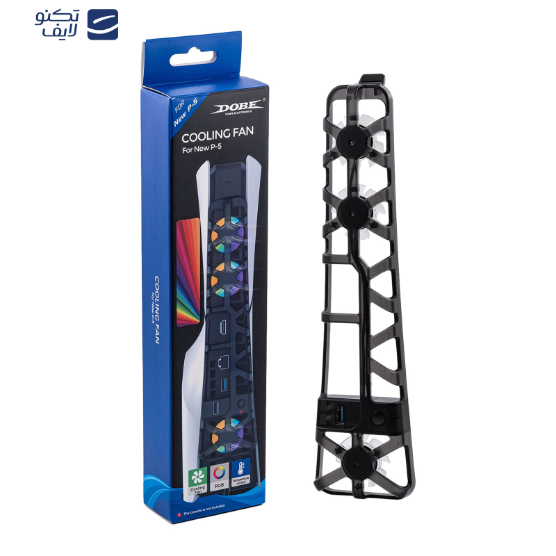 فن خنک کننده پلی استیشن 5 اسلیم دابی مدل TP5-3538 RGB فن خنک کننده پلی استیشن 5 اسلیم دابی مدل TP5-3538 RGB