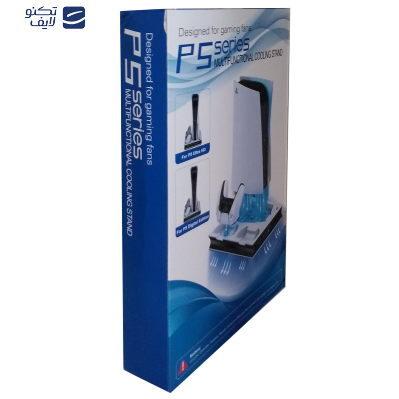 پایه فن و شارژر دسته پلی استیشن 5 مدل YH-52 پایه فن و شارژر دسته پلی استیشن 5 مدل YH-52