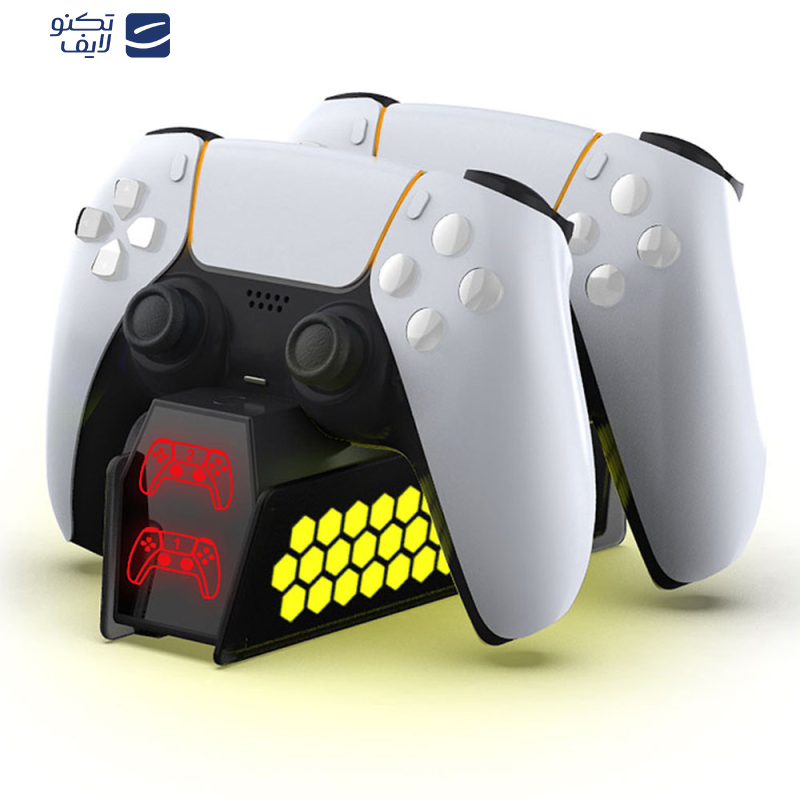 پایه شارژر دسته پلی استیشن 5 دابی مدل DOBE TP5-3571 RGB