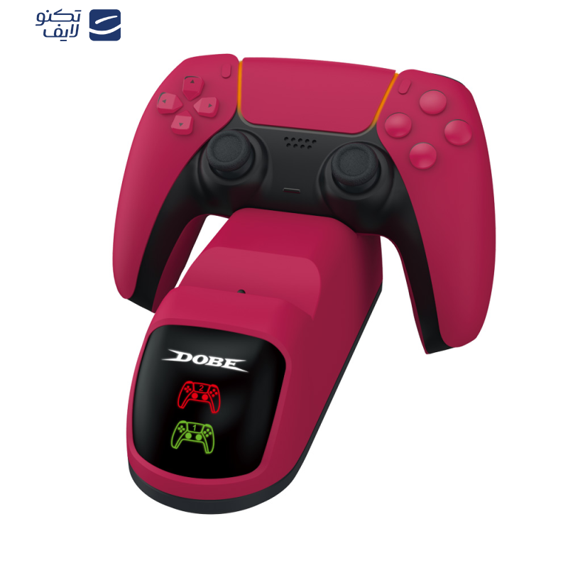 پایه شارژر دسته بازی پلی استیشن 5 دابی مدل TP5-0515R پایه شارژر دسته بازی پلی استیشن 5 دابی مدل TP5-0515R