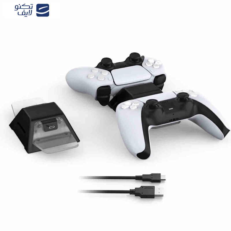 پایه شارژر دسته بازی دابی مدل ps-5 پایه شارژر دسته بازی دابی مدل ps-5
