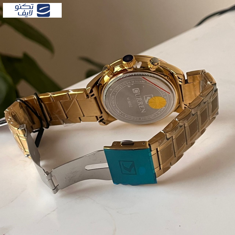 ساعت مچی عقربه‌ای مردانه کورن واتچ مدل curren 8362 gold