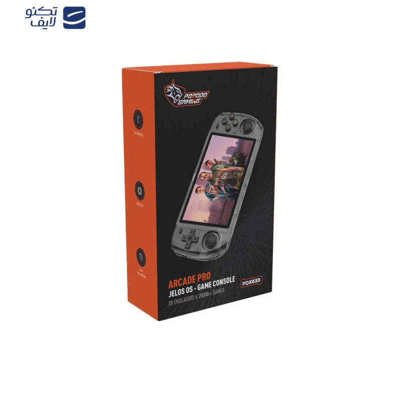 کنسول پرتابل پرودو مدل Porodo PDX633-BL  کنسول پرتابل پرودو مدل Porodo PDX633-BL