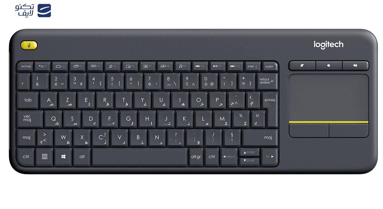 کیبورد بی سیم لاجیتک مدل K400 Plus کیبورد بی سیم لاجیتک مدل K400 Plus