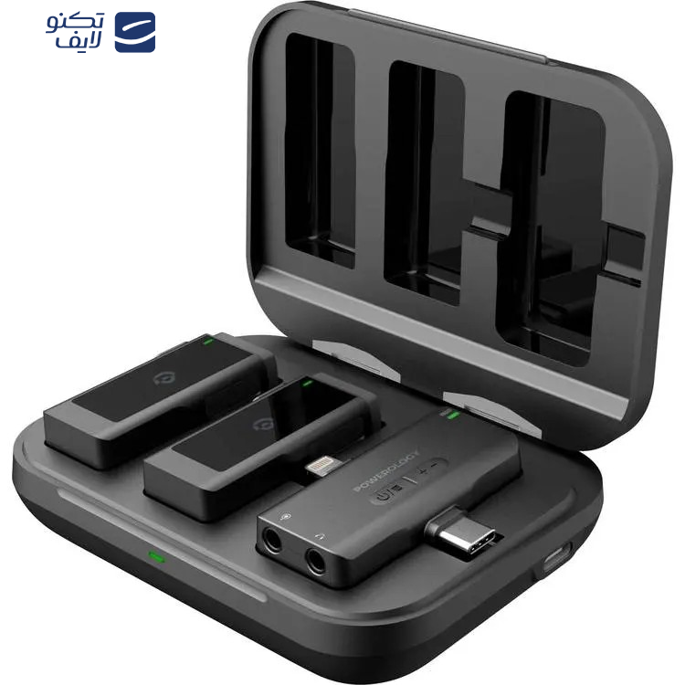 ست میکروفن بی سیم پاورولوجی مدل  Lavalier -Duo -PWmic2 ست میکروفن بی سیم پاورولوجی مدل  Lavalier -Duo -PWmic2